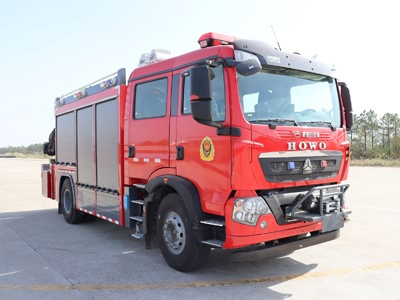 重汽豪沃搶險(xiǎn)救援消防車